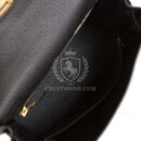Hermes Kelly Retourne 25 Black Togo GHW