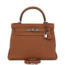 Hermes Kelly Retourne 28 Gold Togo PHW