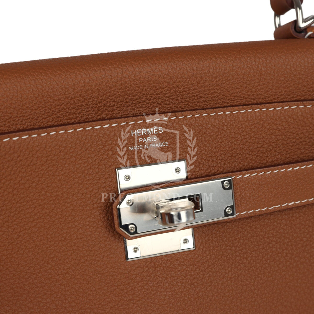 Hermes Kelly Retourne 28 Gold Togo PHW — изображение 7