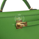 Hermes Kelly Sellier 20 Vert Yucca Epsom GHW