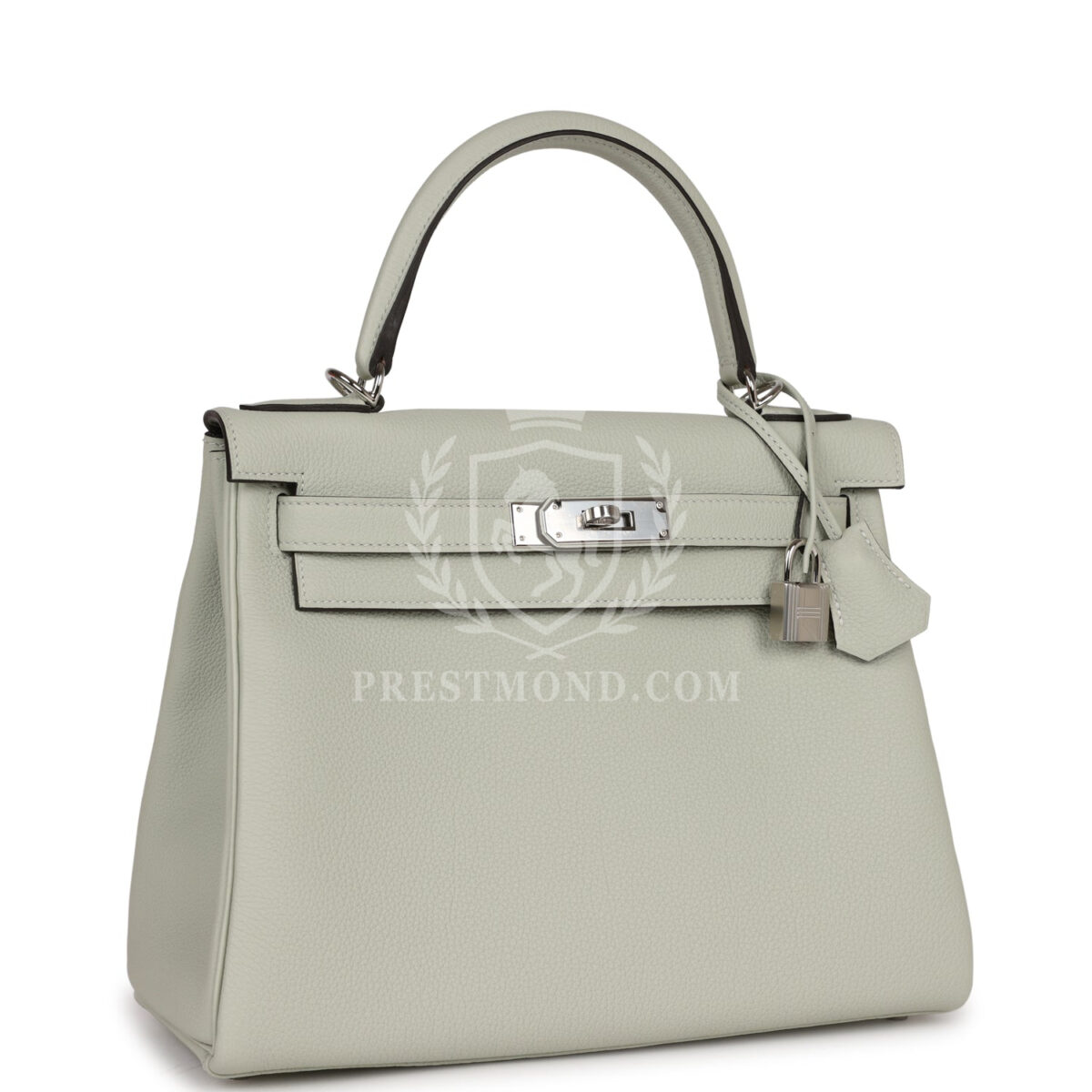 Hermes Kelly Retourne 28 Gris Neve Togo PHW — изображение 2