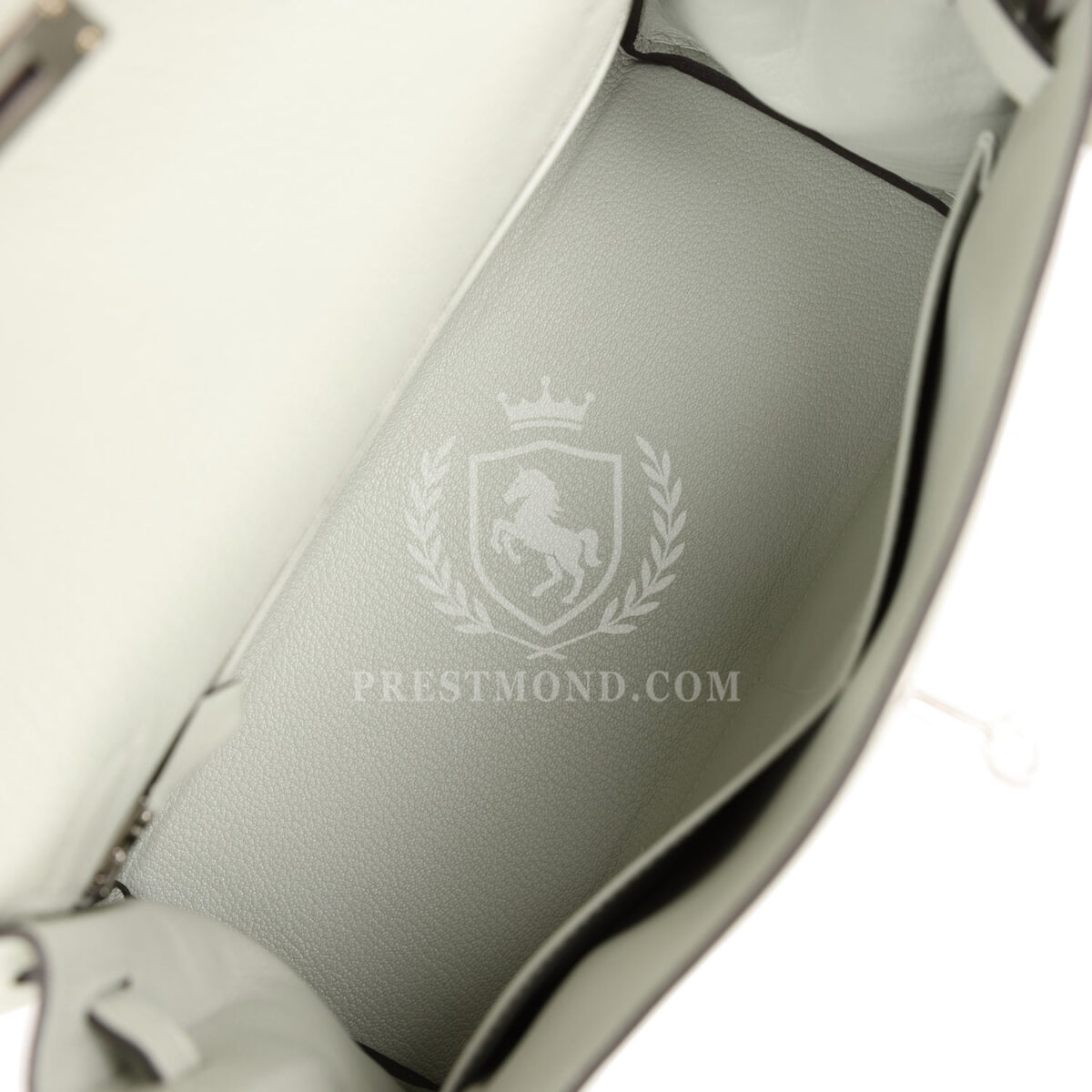 Hermes Kelly Retourne 28 Gris Neve Togo PHW — изображение 8