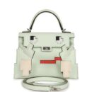 Hermes "Quelle Idolle" Picto Kelly Doll Vert Fizz Epsom PHW