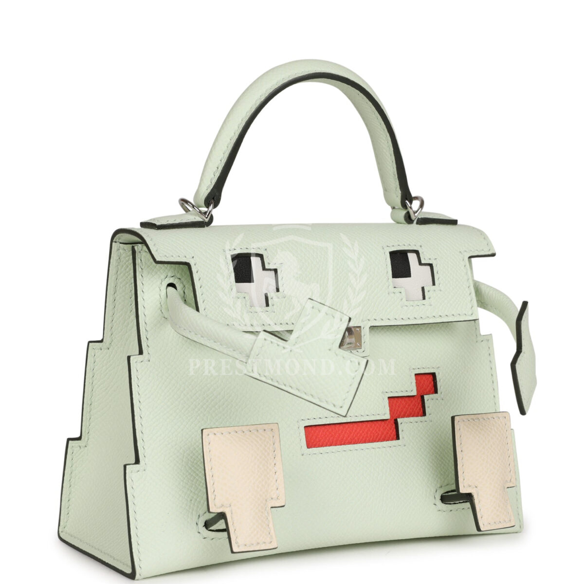 Hermes "Quelle Idolle" Picto Kelly Doll Vert Fizz Epsom PHW — изображение 2