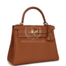Hermes Kelly Retourne 28 GHW Togo GHW