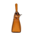 Hermes Kelly Sellier 20 Moutarde Chevre PHW