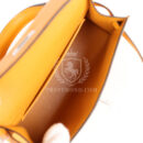 Hermes Kelly Sellier 20 Moutarde Chevre PHW
