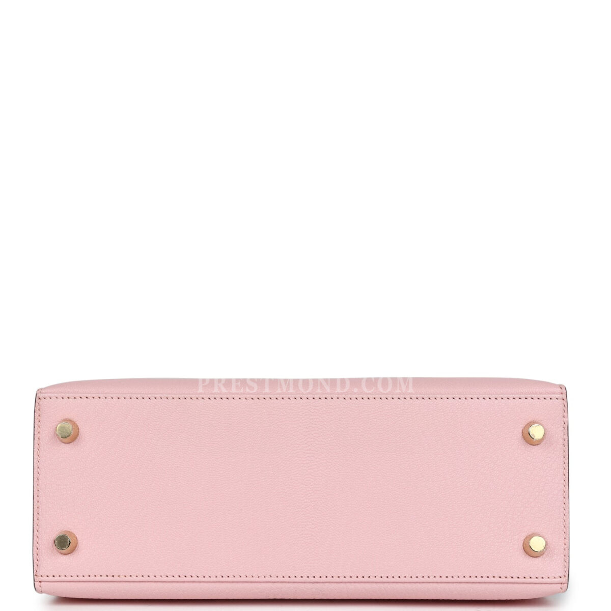 Hermes Special Order (HSS) Kelly Sellier 25 Rose Sakura and Bleu Aztec Chevre Brushed GHW — изображение 6