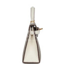 Hermes Special Order (HSS) Kelly Sellier 20 Gris Tourterelle and Nata Chevre GHW