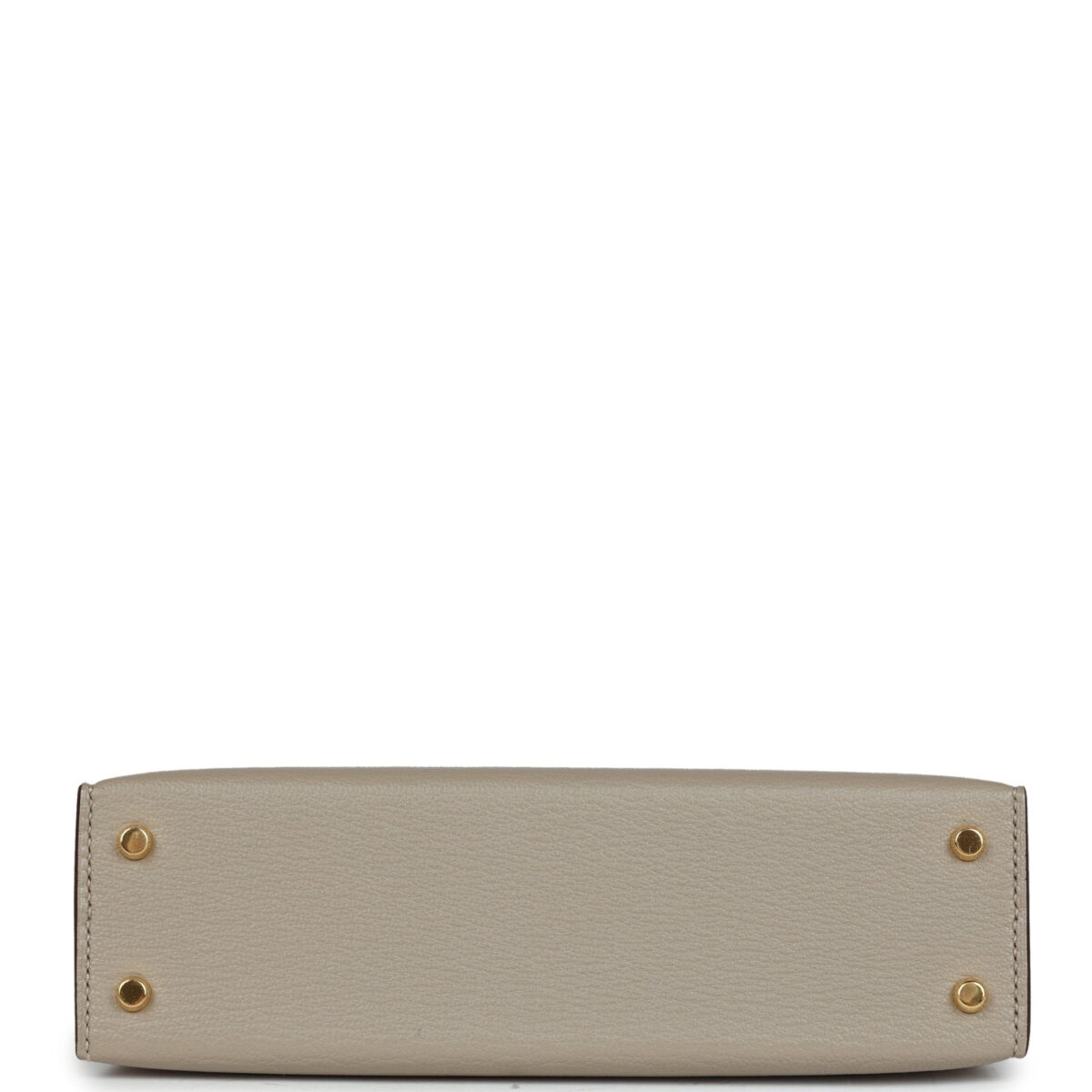 Hermes Special Order (HSS) Kelly Sellier 20 Gris Tourterelle and Nata Chevre GHW — изображение 6