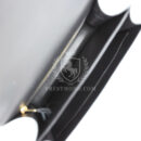 Hermes Constance 24 Black Shiny Alligator Rose GHW