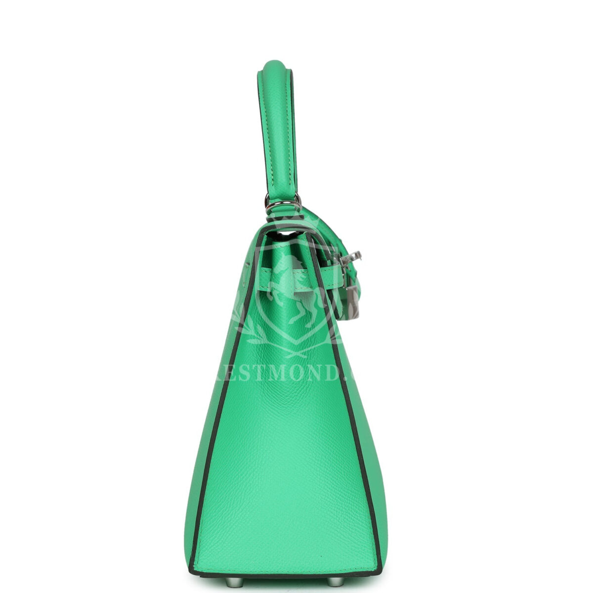 Hermes Kelly Sellier 25 Vert Comics Epsom PHW — изображение 3