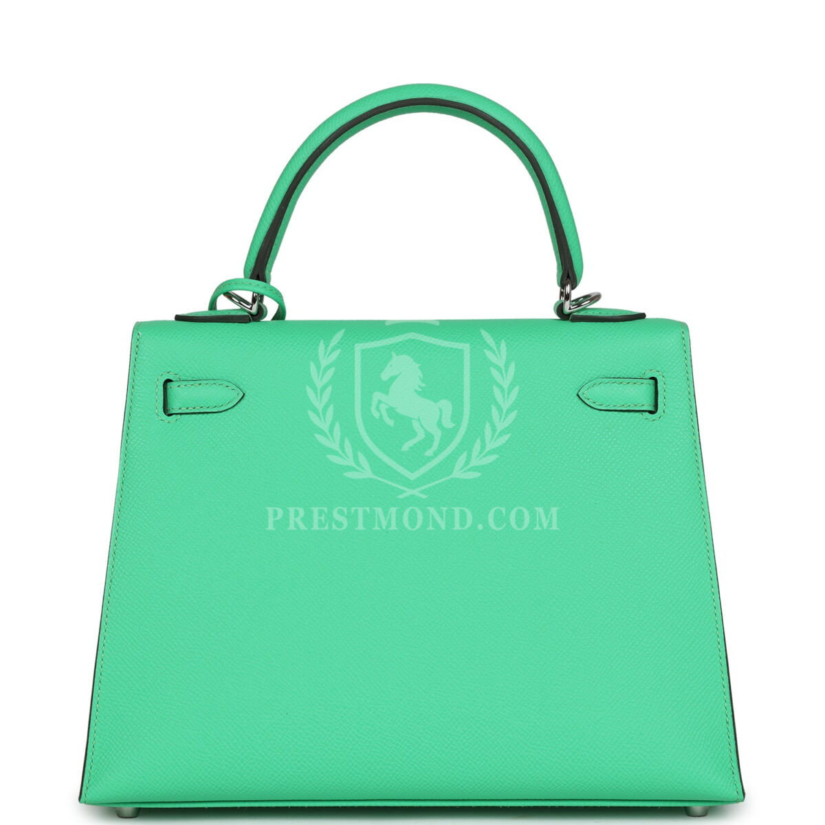 Hermes Kelly Sellier 25 Vert Comics Epsom PHW — изображение 4