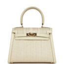 Vintage Hermes Kelly Sellier 20 Parchemin Crinoline and Box GHW