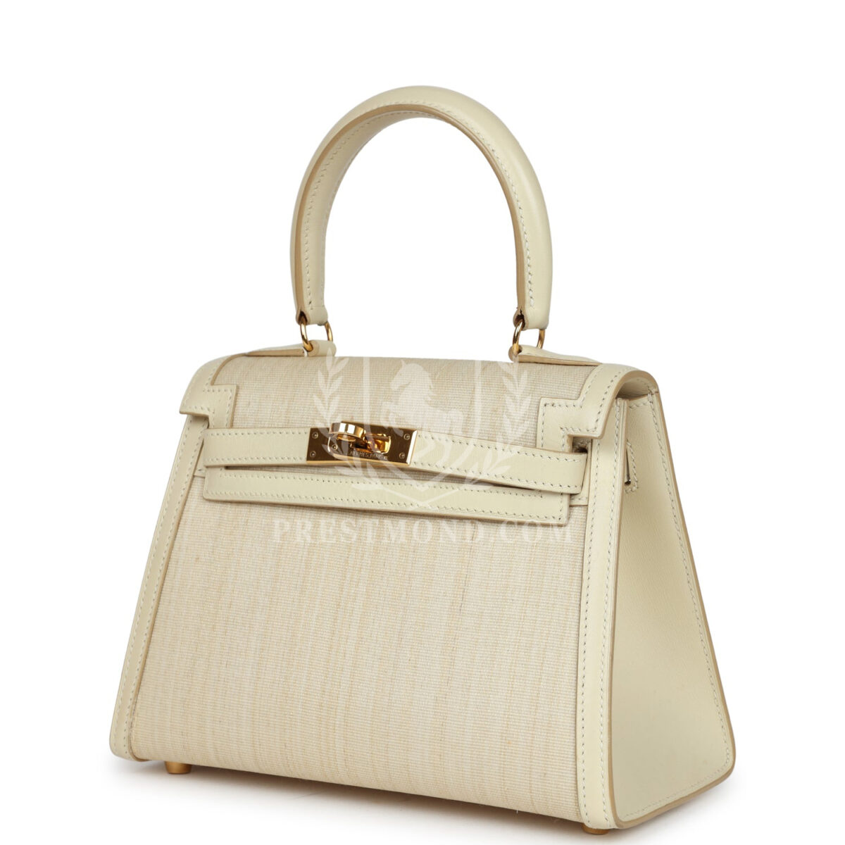 Vintage Hermes Kelly Sellier 20 Parchemin Crinoline and Box GHW — изображение 6