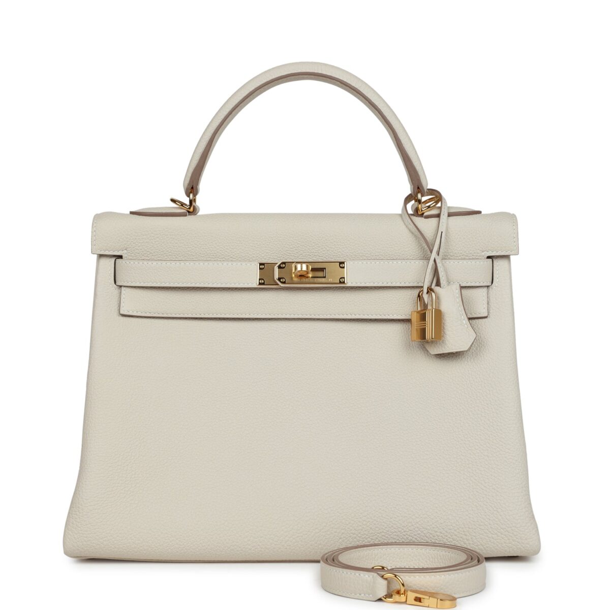 Hermes Kelly Retourne 32 Craie Togo GHW