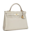 Hermes Kelly Retourne 32 Craie Togo GHW