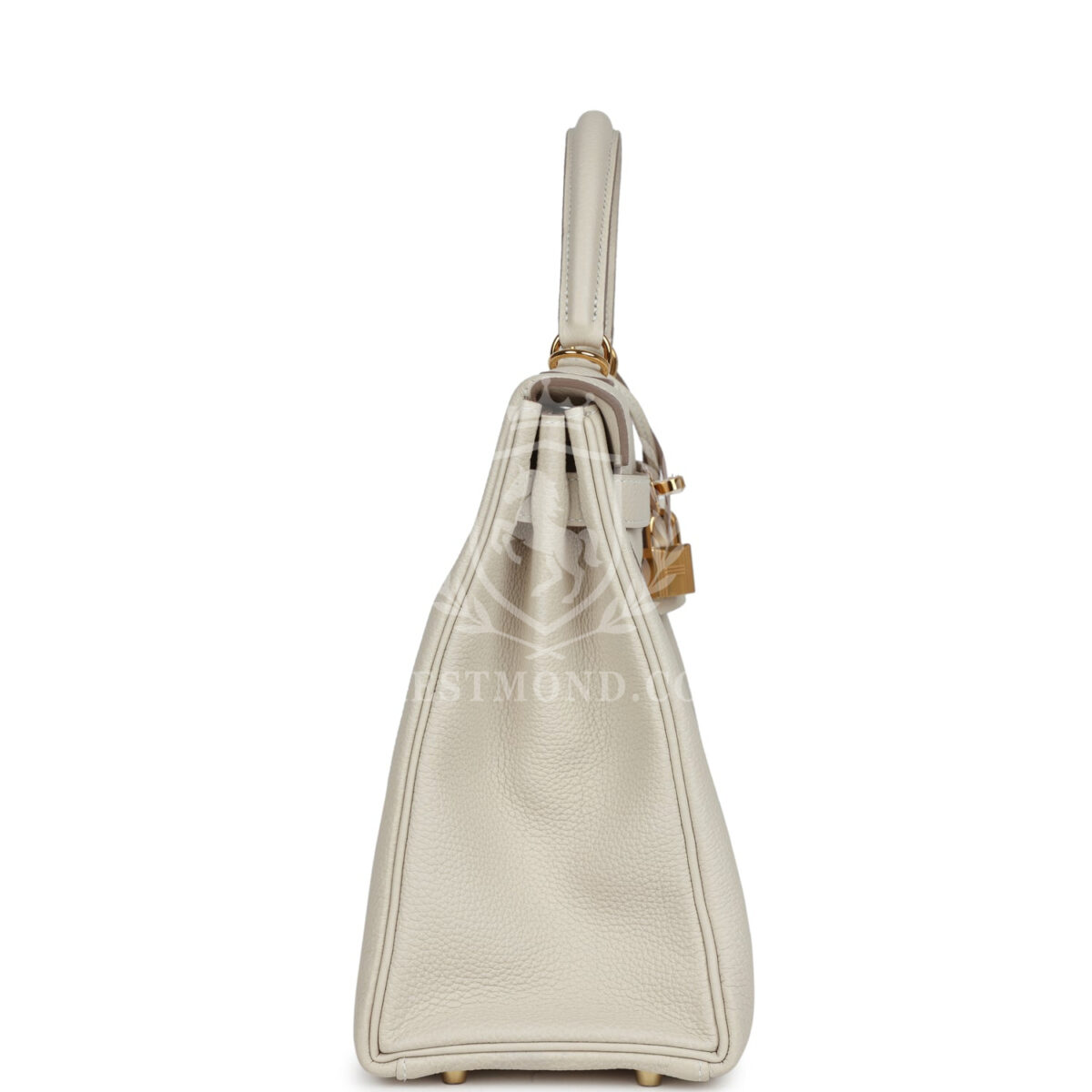 Hermes Kelly Retourne 32 Craie Togo GHW — изображение 3