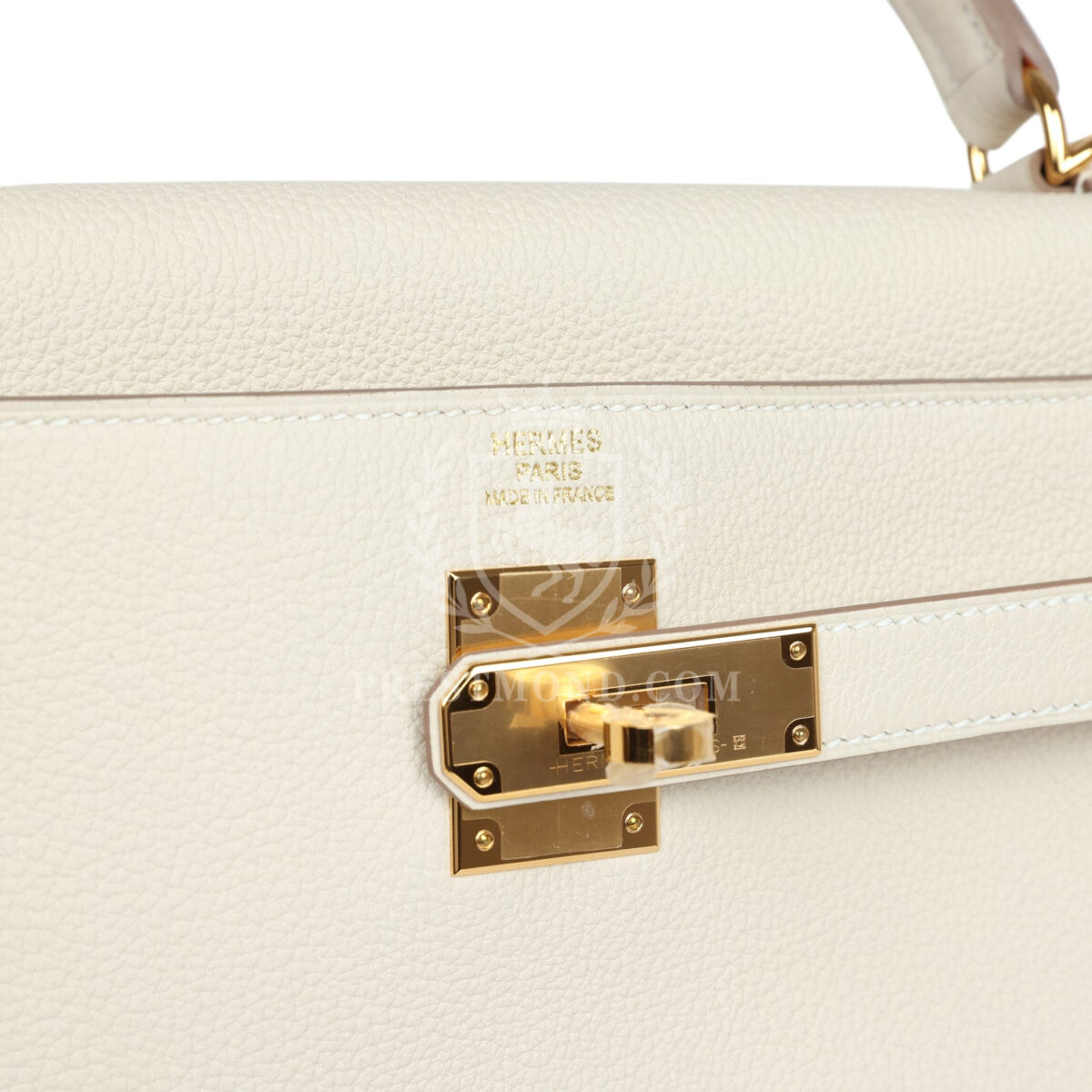 Hermes Kelly Retourne 32 Craie Togo GHW — изображение 7