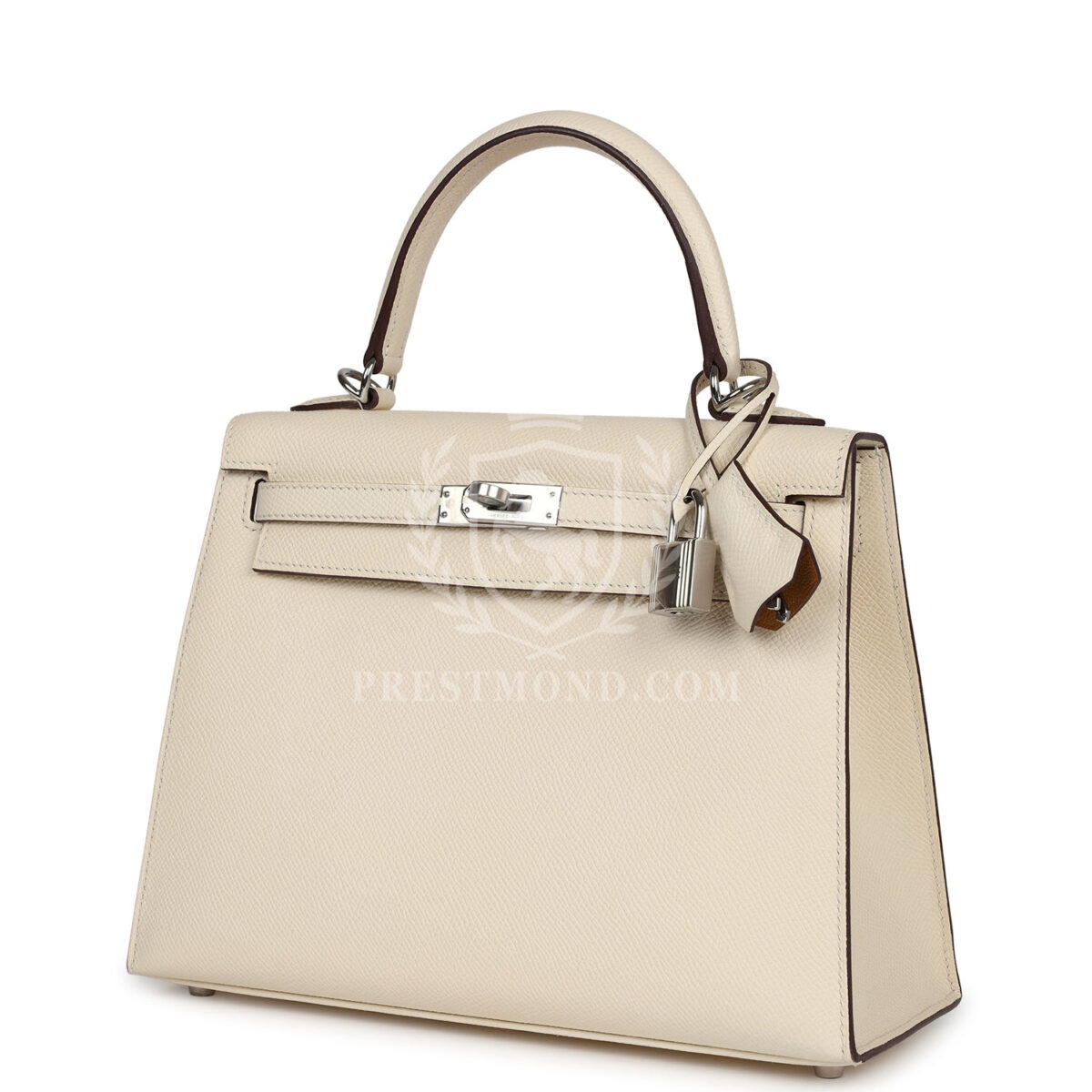 Hermes Kelly Sellier 25 Nata Verso Epsom PHW — изображение 5
