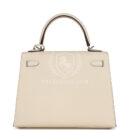 Hermes Kelly Sellier 25 Nata Verso Epsom PHW