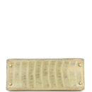 Vintage Hermes Kelly Sellier 28 Vert Celadon Natura Shiny Alligator GHW