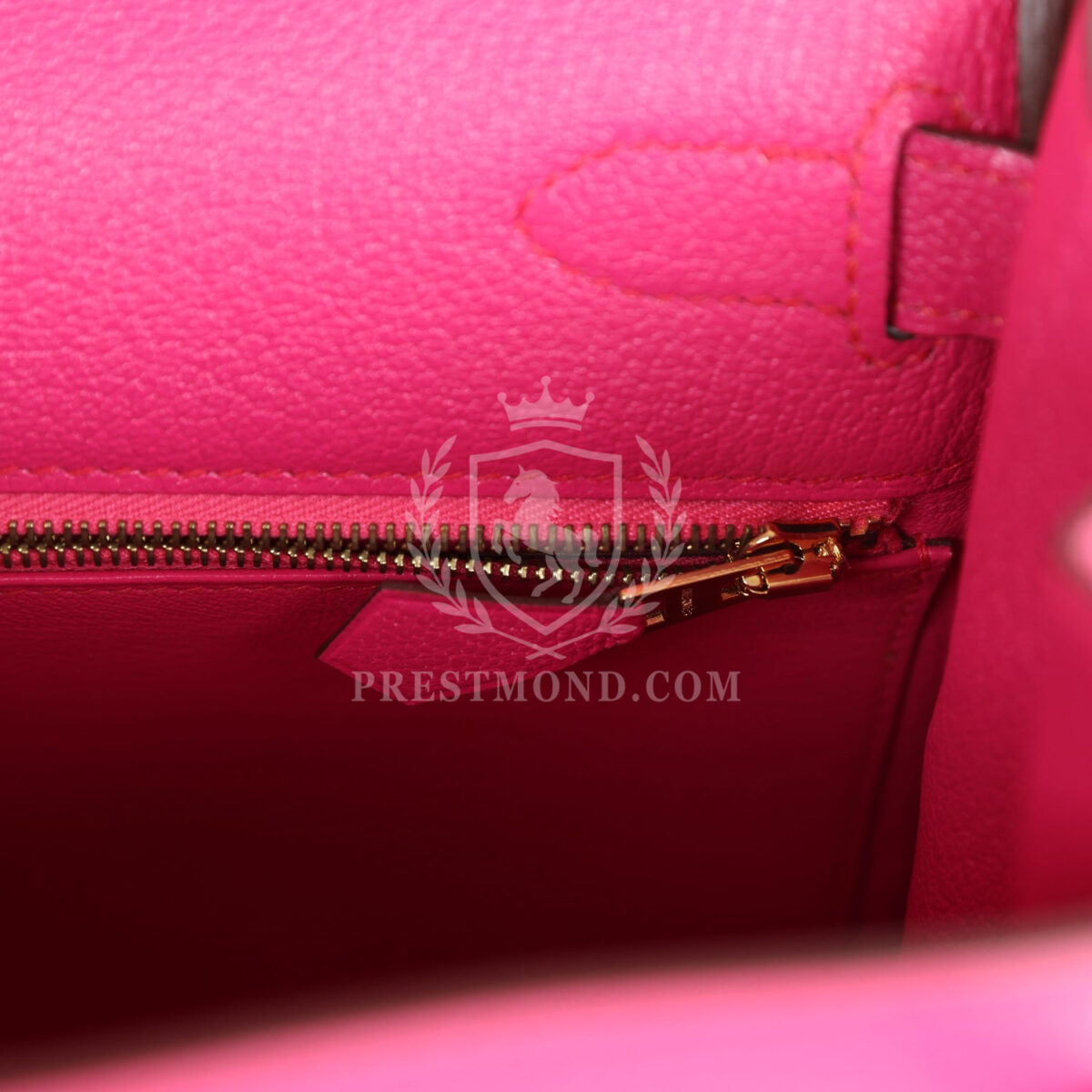 Hermes Kelly Retourne 28 Rose Shocking Chevre GHW — изображение 9
