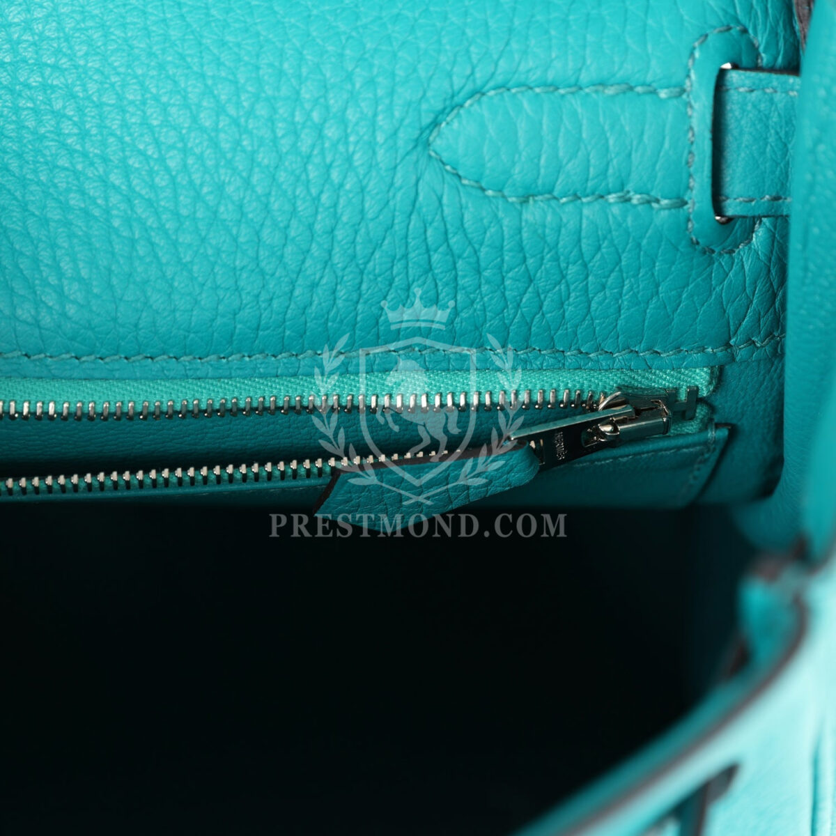 Hermes Kelly Retourne 32 Bleu Paon Clemence PHW — изображение 9