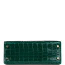 Hermes Kelly Sellier 25 Emerald Shiny Alligator GHW