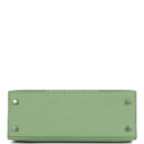 Hermes Special Order (HSS) Kelly Sellier 25 Vert Criquet Verso Epsom PHW