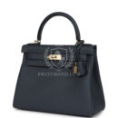 Hermes Kelly Retourne 28 Gris Misty Togo PBHW