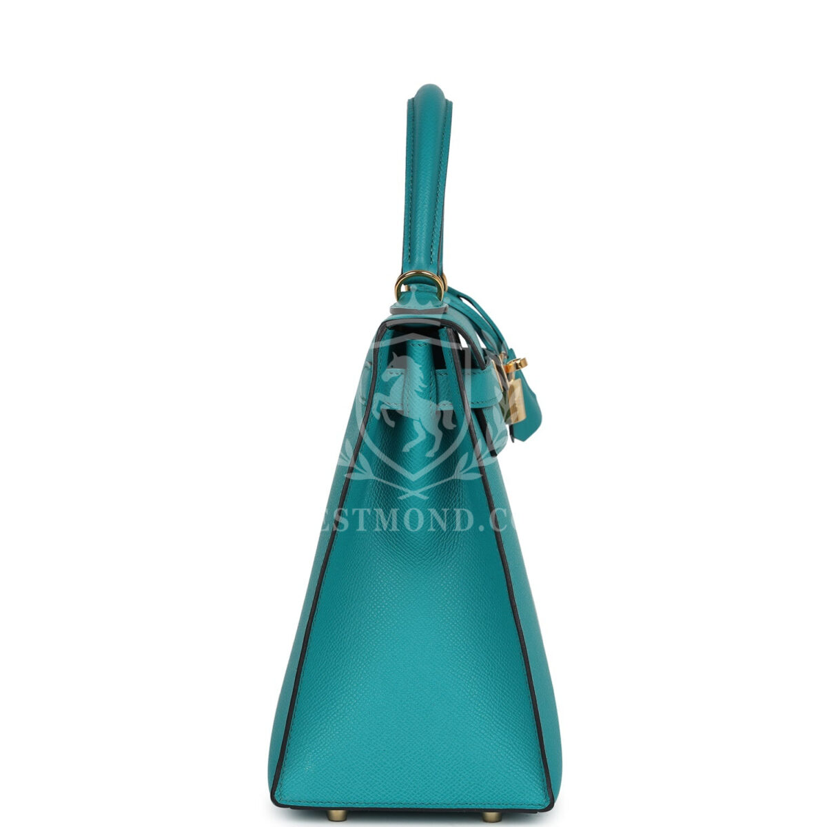 Hermes Kelly Sellier 28 Vert Verone Epsom GHW — изображение 3
