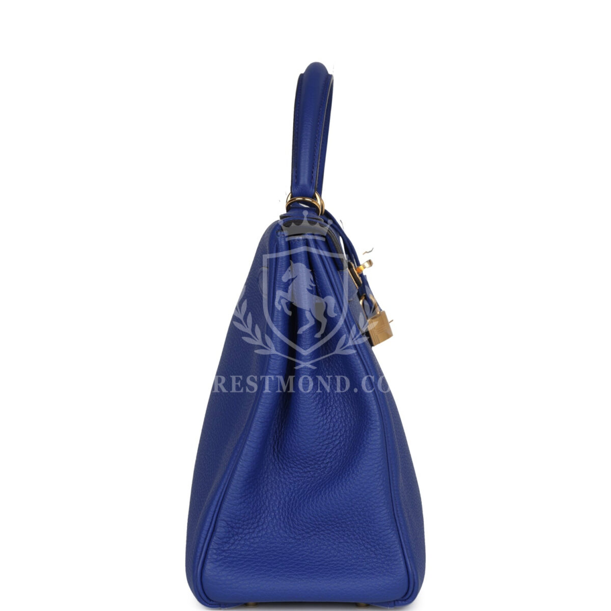Hermes Kelly Retourne 32 Bleu Electric Togo GHW — изображение 3