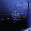 Hermes Kelly Retourne 32 Bleu Electric Togo GHW