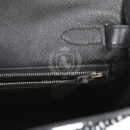 Custom Zebra Swarovski Crystal Hermes Kelly Sellier 32 Black Epsom PHW
