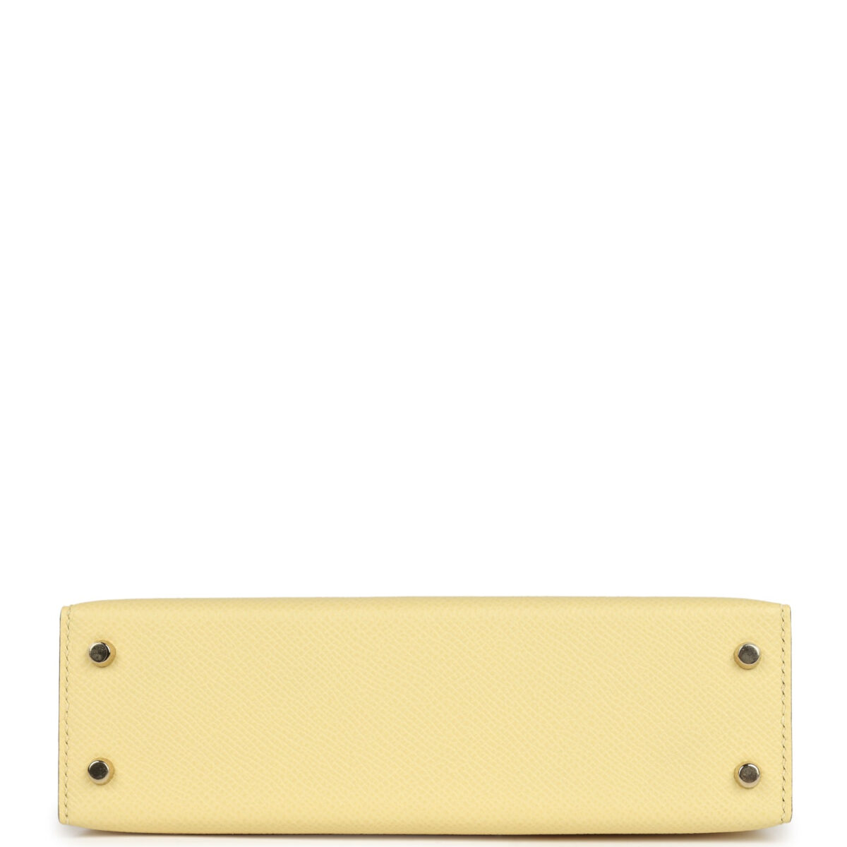 Hermes Special Order (HSS) Kelly Sellier 20 Jaune Poussin Verso Epsom PBHW — изображение 6