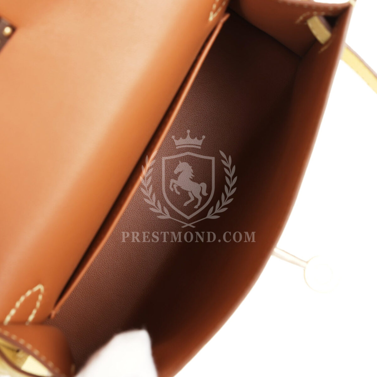 Hermes Special Order (HSS) Kelly Sellier 20 Jaune Poussin Verso Epsom PBHW — изображение 8