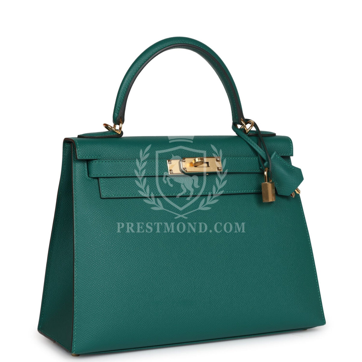 Hermes Kelly Sellier 28 Malachite Epsom GHW — изображение 2