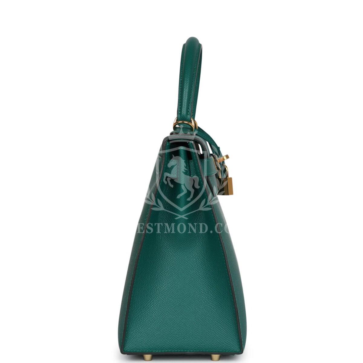 Hermes Kelly Sellier 28 Malachite Epsom GHW — изображение 3
