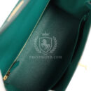 Hermes Kelly Sellier 28 Malachite Epsom GHW