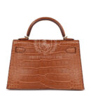 Hermes Kelly Sellier 20 GHW Matte Alligator GHW