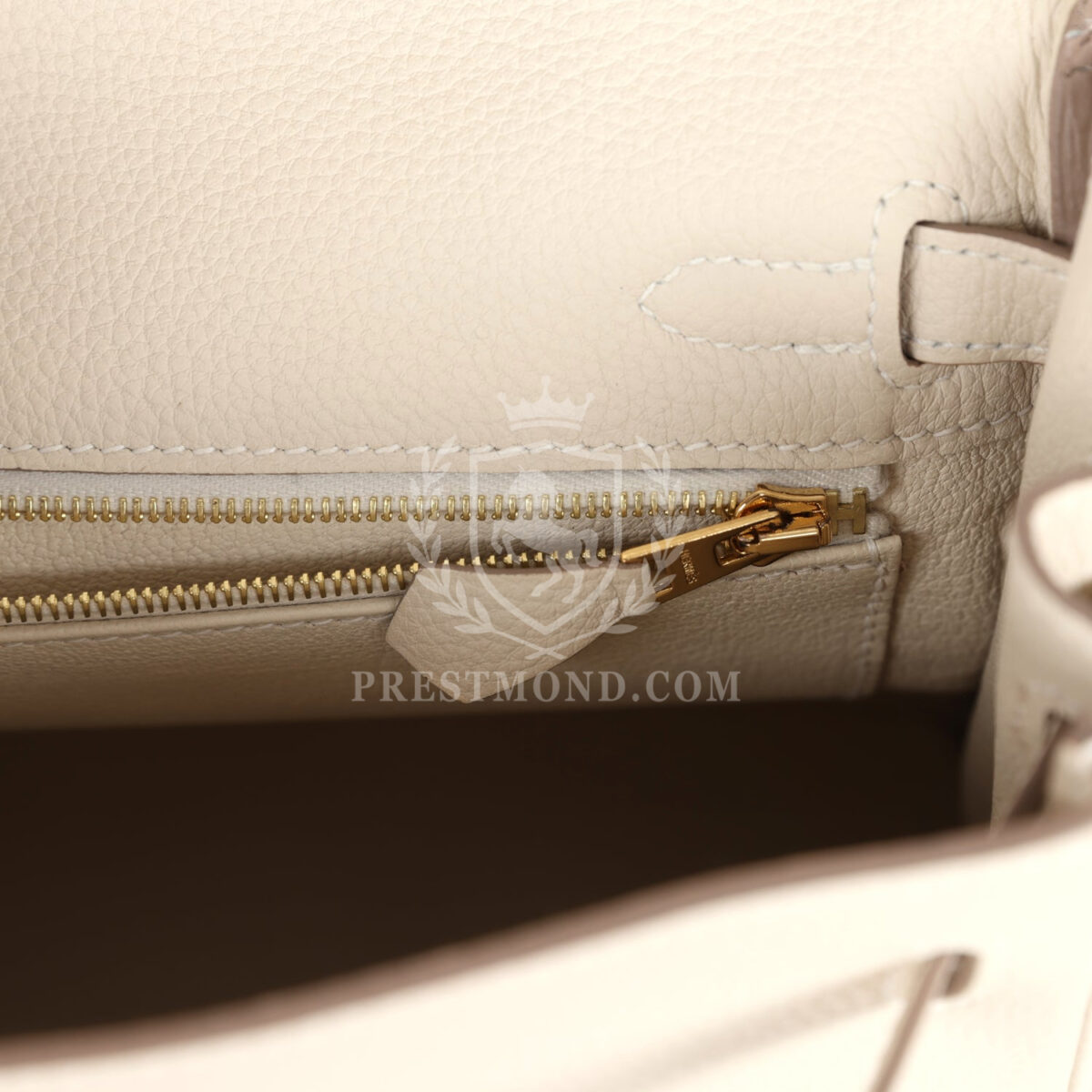 Hermes Kelly Retourne 25 Craie Togo GHW — изображение 9