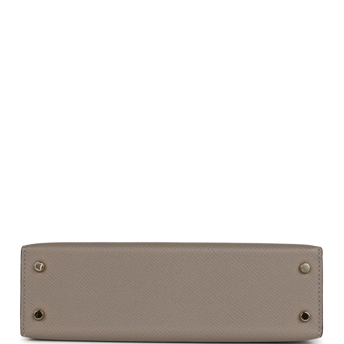 Hermes Special Order (HSS) Kelly Sellier 20 Craie and Gris Asphalte Epsom PBHW — изображение 6