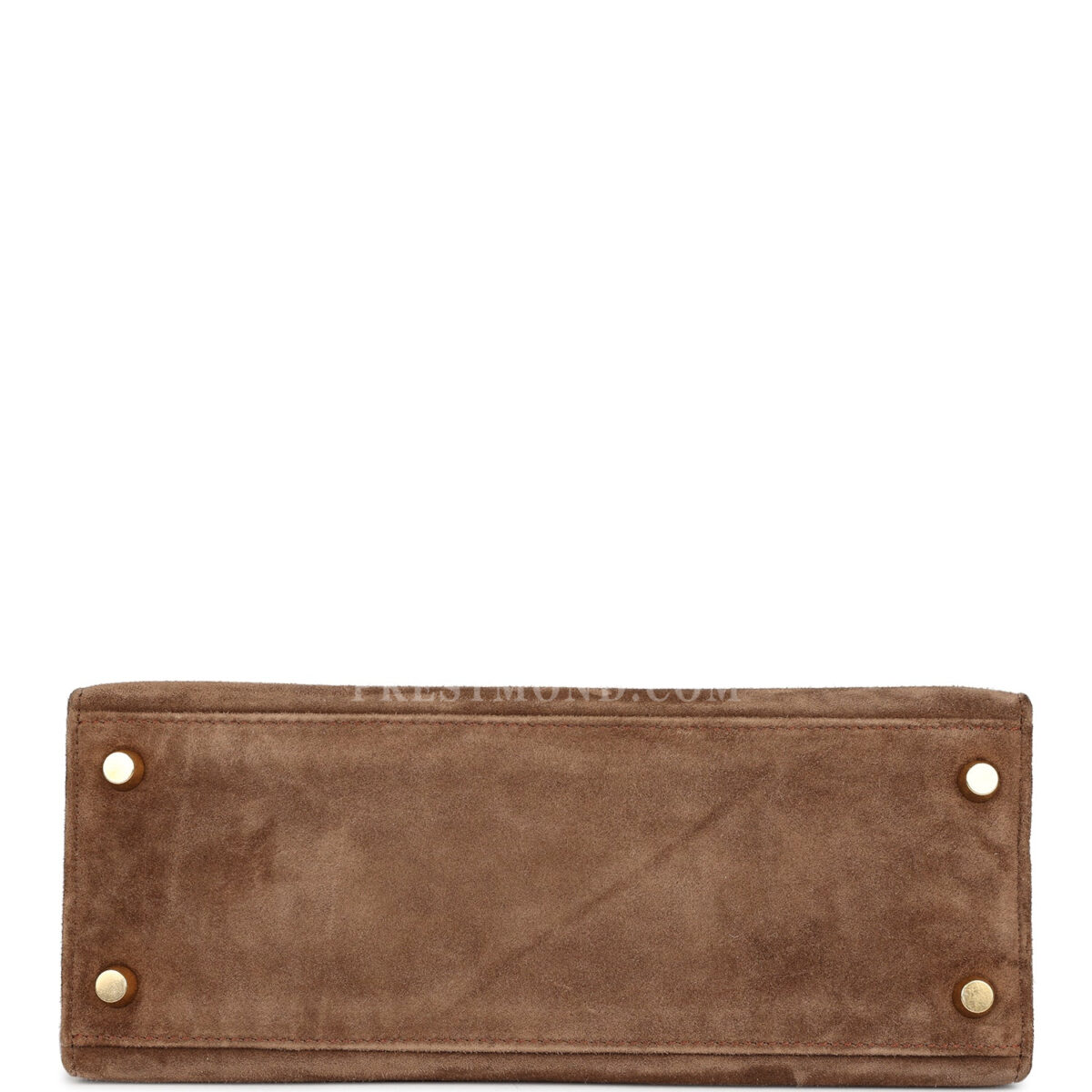 Vintage Hermes Kelly Sellier 25 Brown Doblis GHW — изображение 6