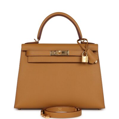 Hermes Kelly Sellier 28 Sesame Epsom GHW