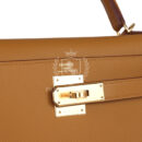 Hermes Kelly Sellier 28 Sesame Epsom GHW