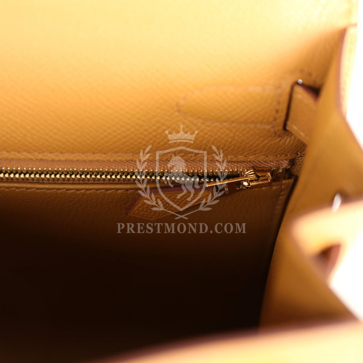 Hermes Kelly Sellier 28 Sesame Epsom GHW — изображение 9