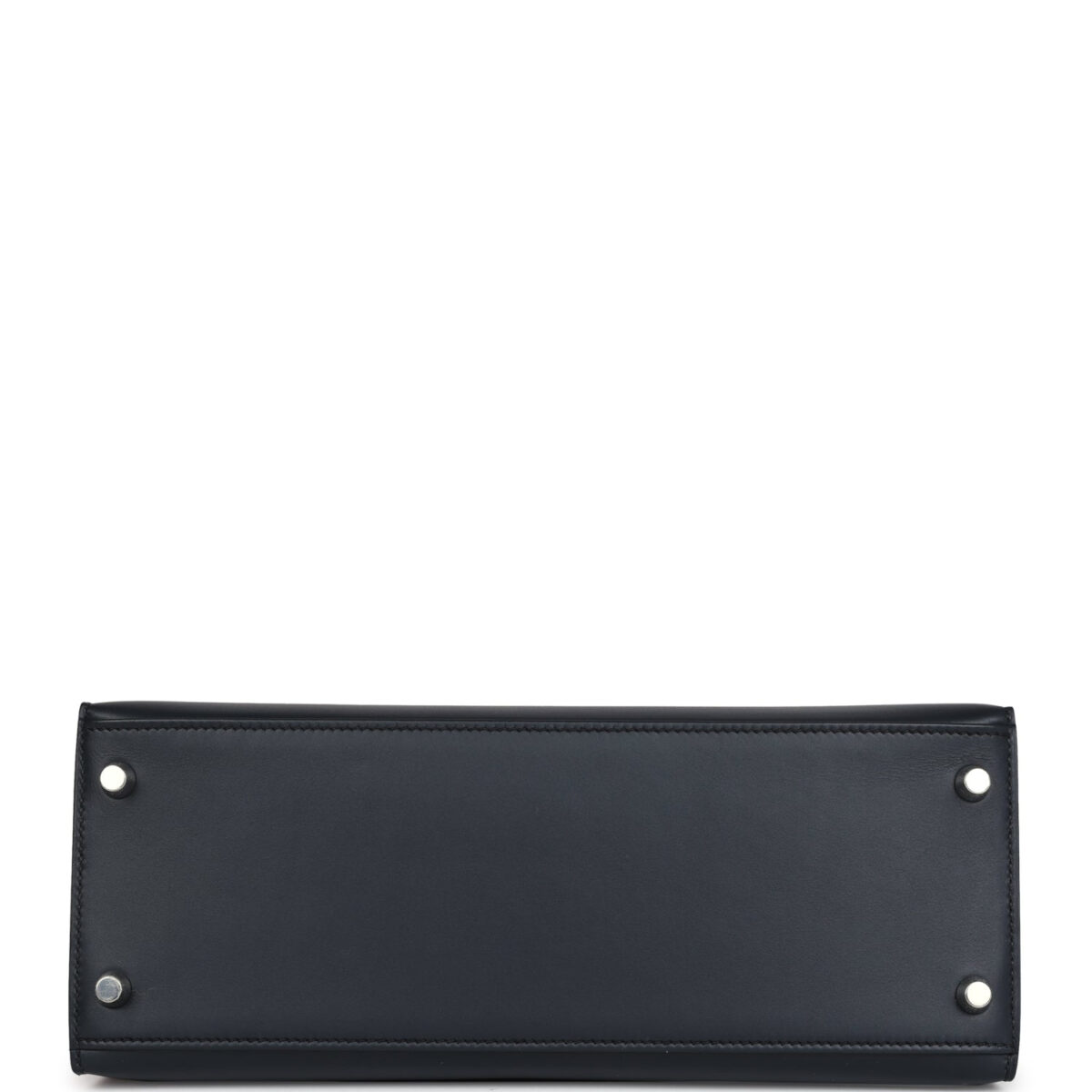 Hermes Special Order (HSS) Kelly Sellier 28 Bleu Obscur Verso Sombrero PHW — изображение 6