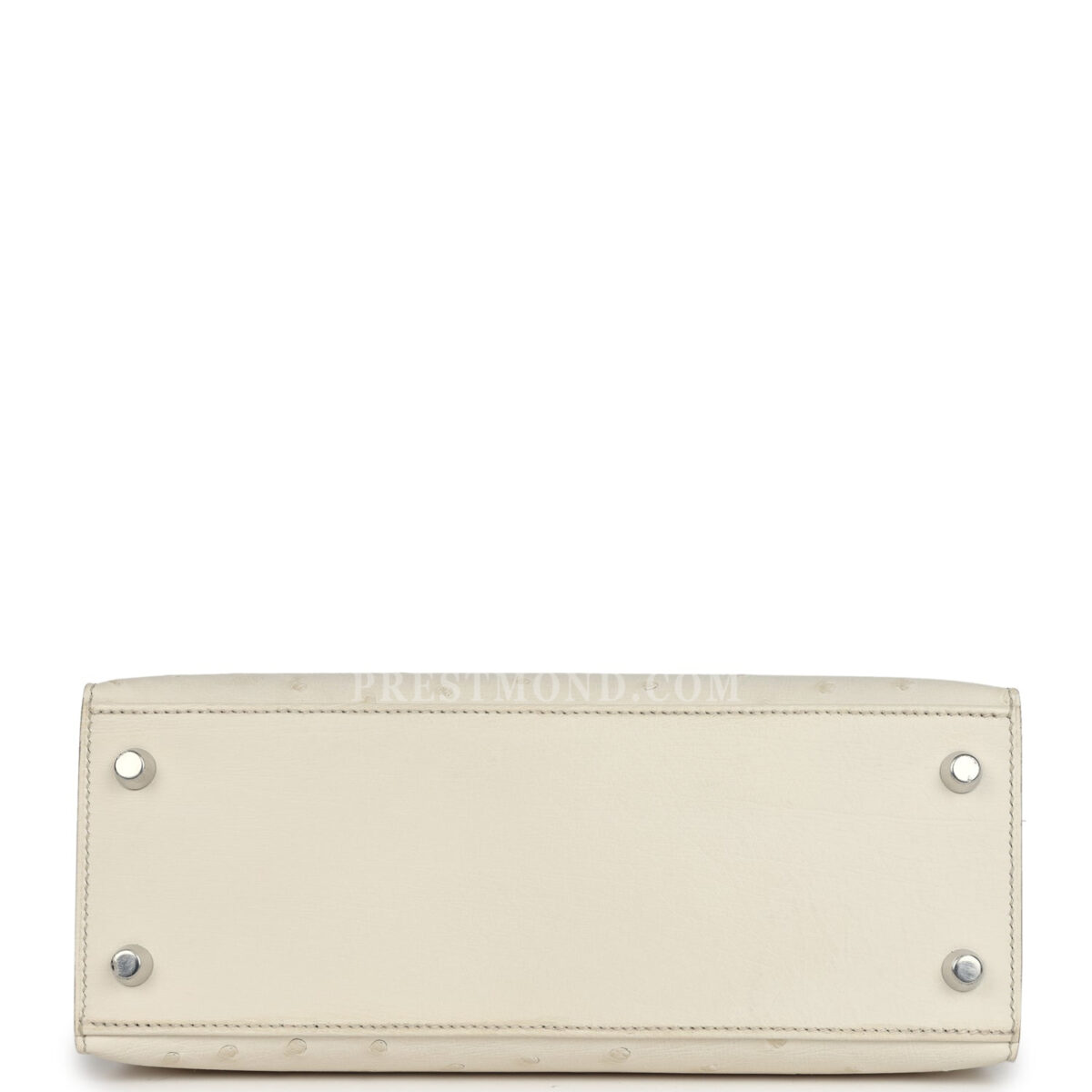 Hermes Kelly Sellier 25 Beton Ostrich PHW — изображение 6