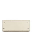Hermes Kelly Sellier 25 Beton Ostrich PHW